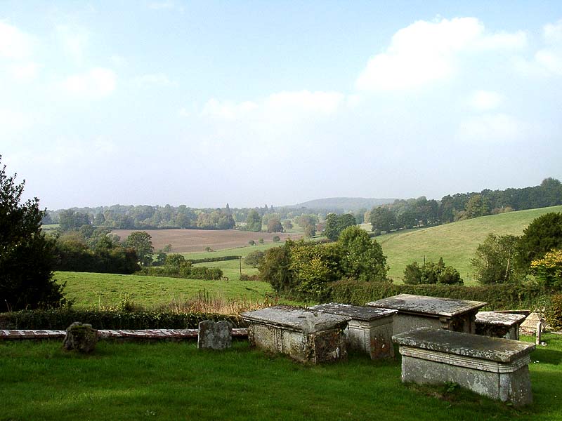 View from the Church of St. John the Baptist, Horningsham