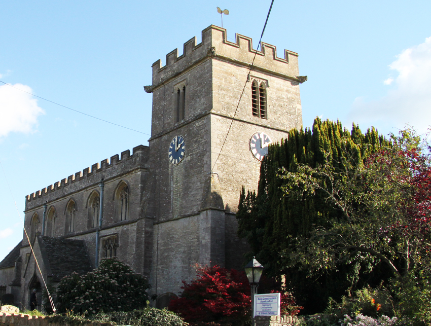 Church of All Saints, Oaksey