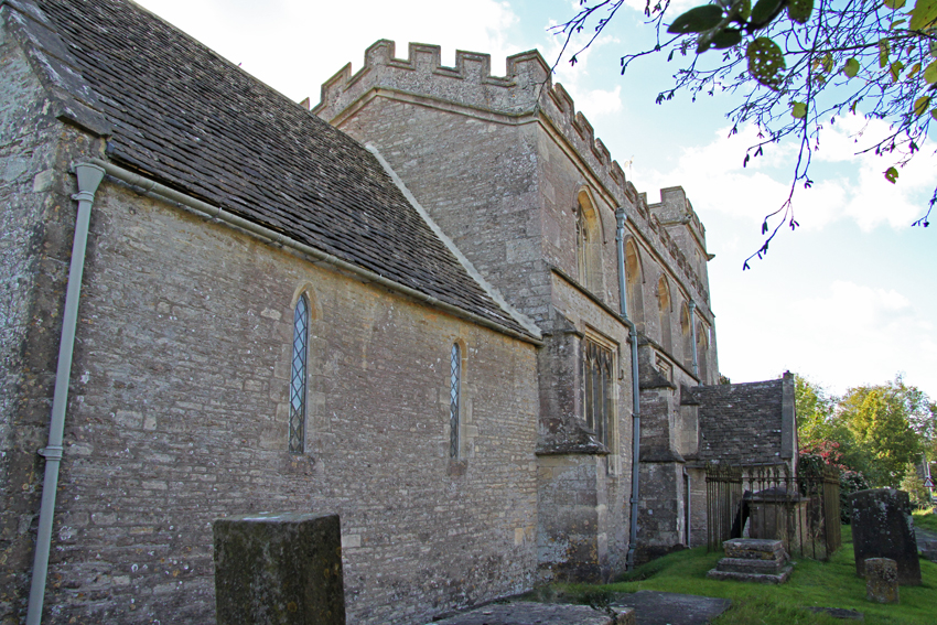 Church of All Saints, Oaksey