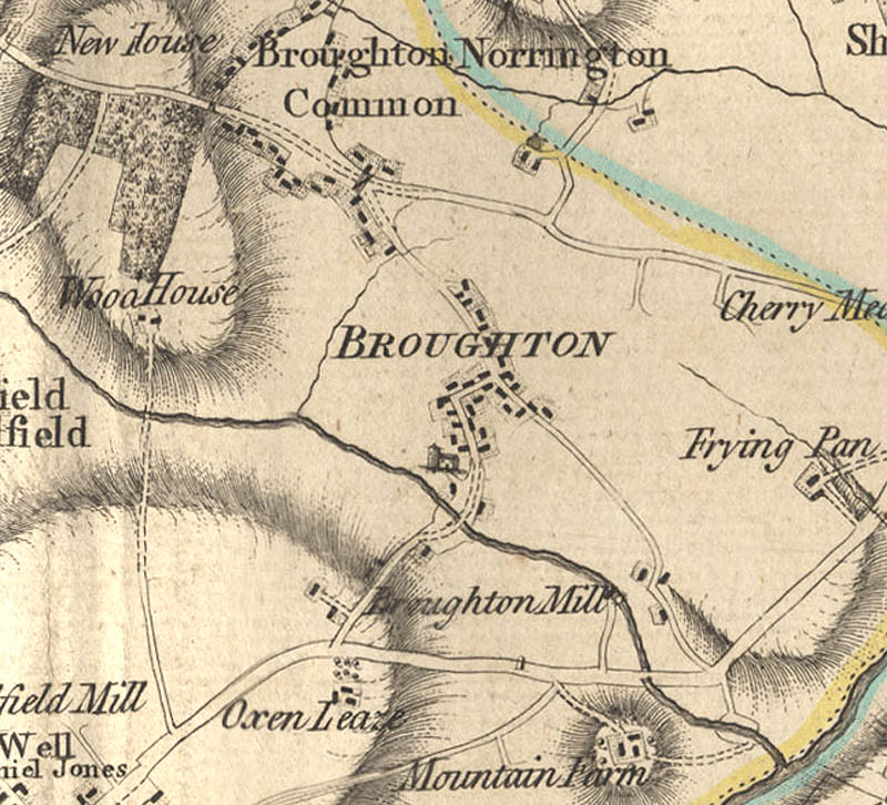 From Andrews’ and Dury’s Map of Wiltshire, 1773