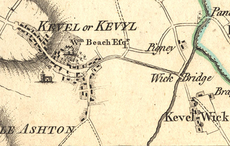 From Andrews’ and Dury’s Map of Wiltshire