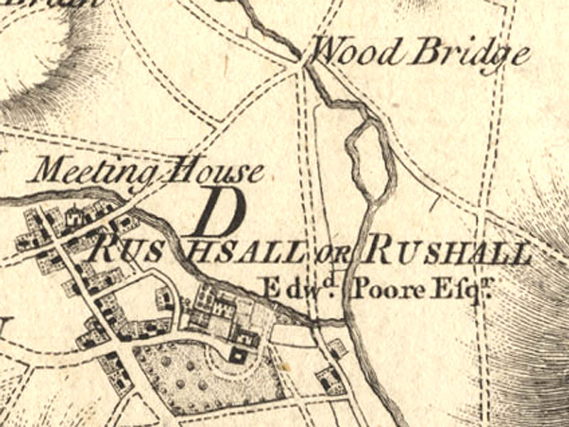 From Andrews’ and Dury’s Map of Wiltshire, 1773