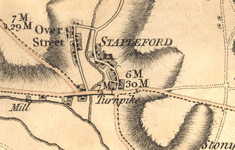 From Andrews’ and Dury’s Map of Wiltshire, 1810