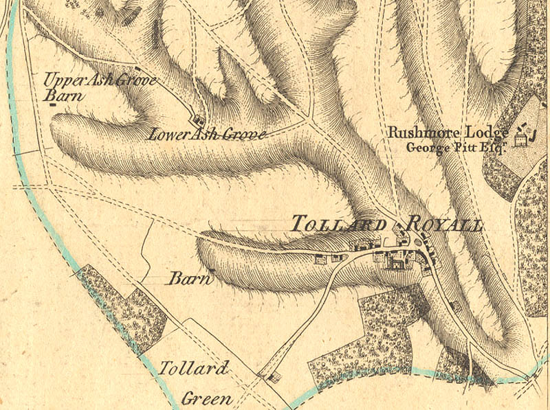 From Andrews’ and Dury’s Map of Wiltshire, 1773
